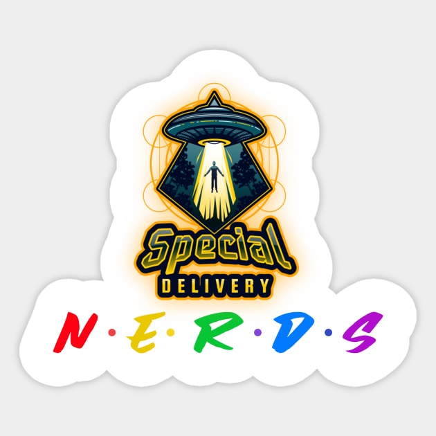 Nerds are Pretty Special Sticker by alienencounter